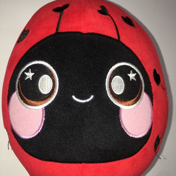 Squishamals Lainey Ladybug 10" Plush - Picture 1 of 7